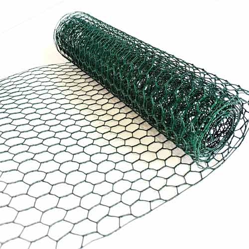 Galvanized /pvc Coated Hexagonal Wire Mesh Chicken Fence For Poultry Farm Mesh Net